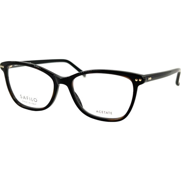 Safilo Cerchio 06 Womens  Eyeglass Frame 0WR7 Black Havana - Picture 1 of 6